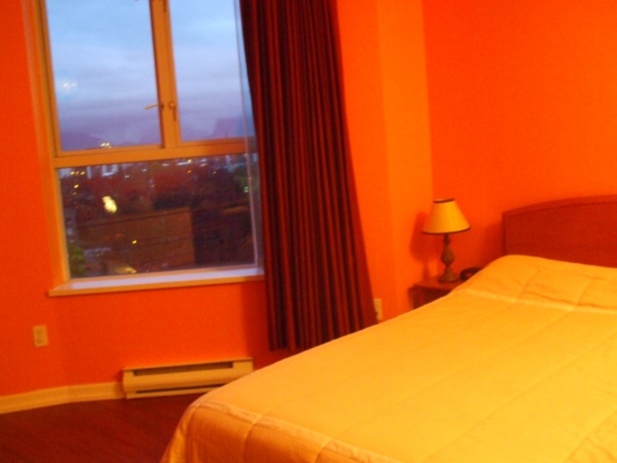 Master Bedroom at 1002 - 1255 Main St, Downtown, Vancouver